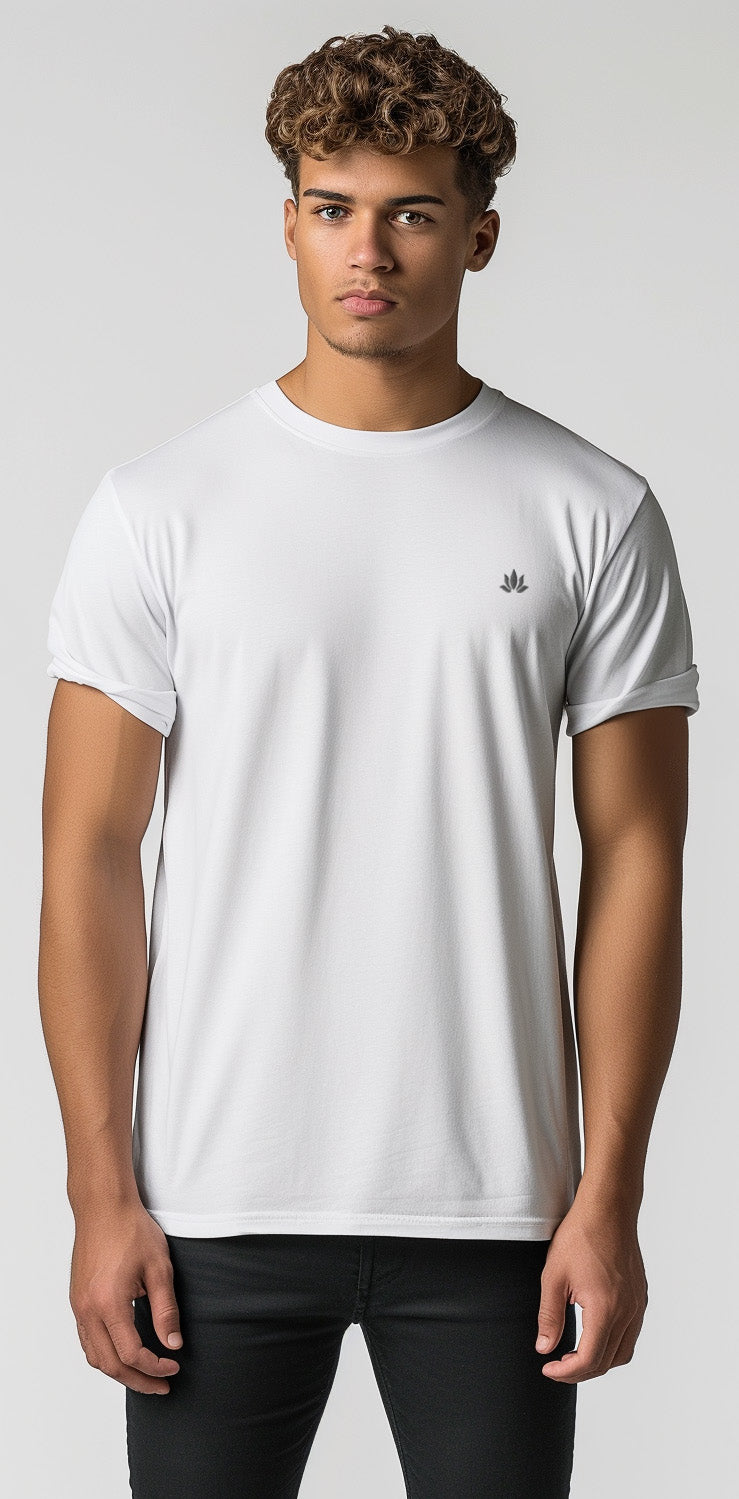 Rowqa White T-Shirt